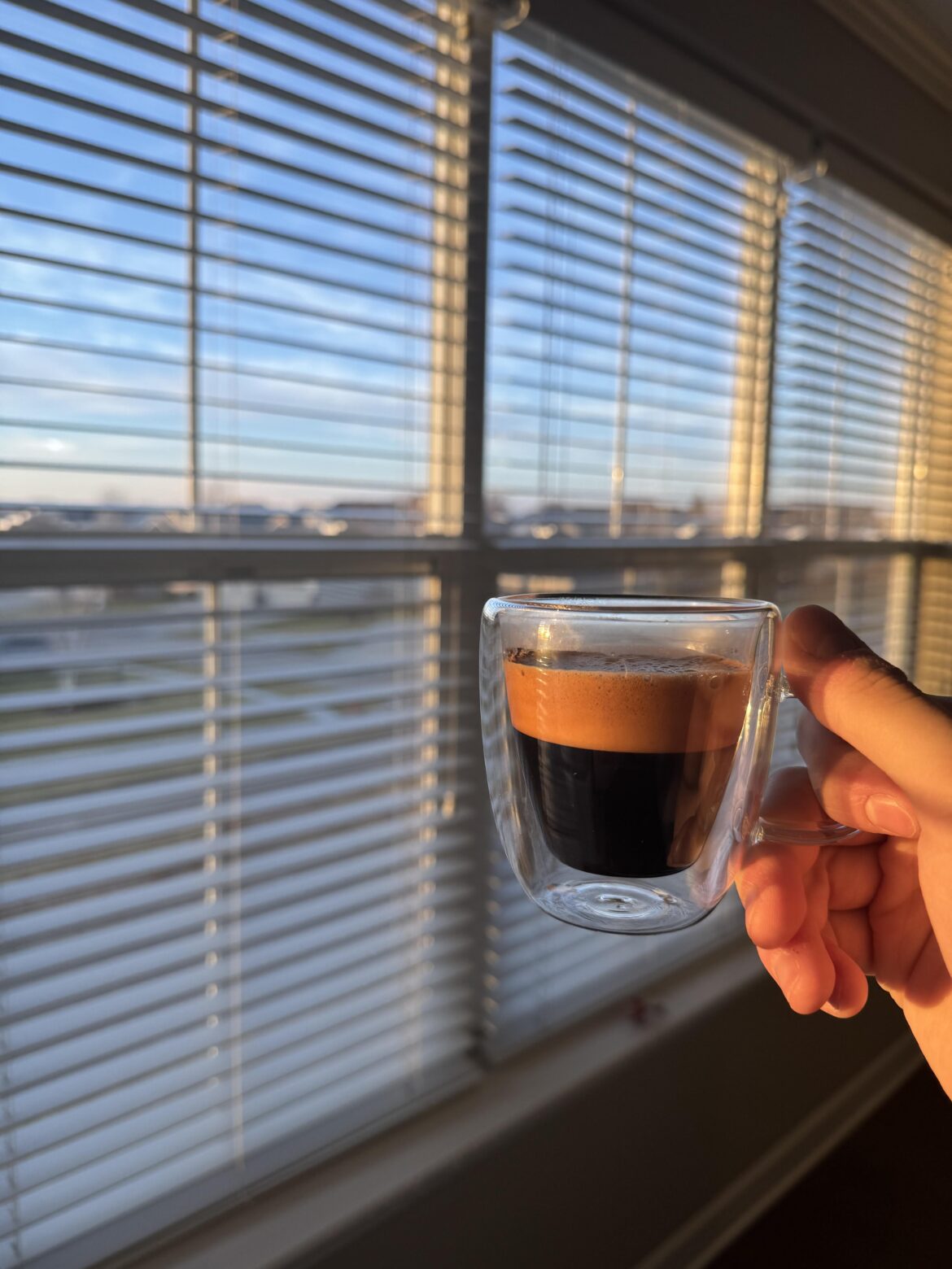 First cup of espresso I’ve ever made, how’d I do?? I used Café Bustelo