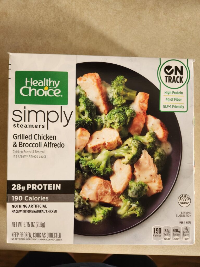 28 grams of protein and 4 grams of fiber for only 190 calories!