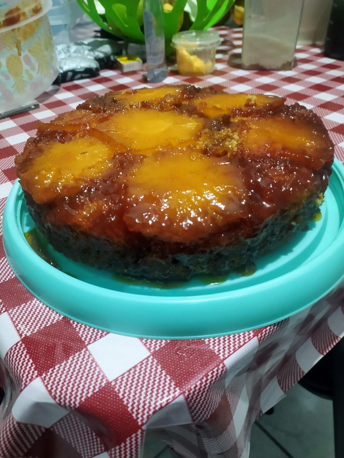 Vegan Brazilian Pineapple Cake