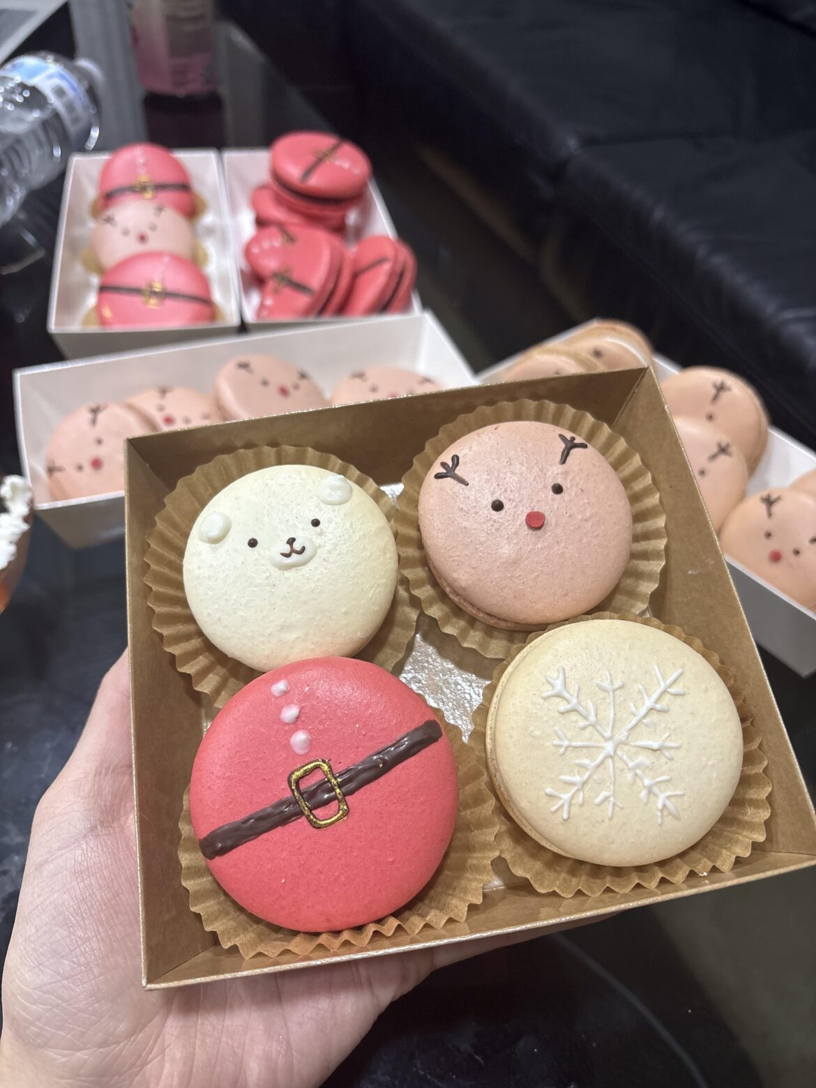 My christmas macarons!