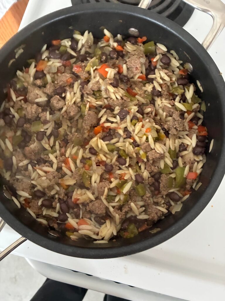 Just throw it in a bowl… just gotta make it till Thursday this week