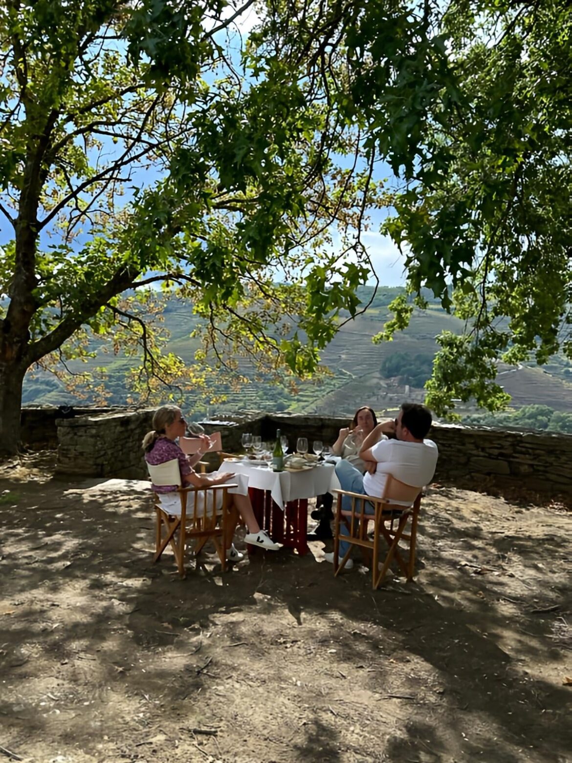 Enjoying the views in Portugal’s wine country Enjoying the views in Portugal’s wine country