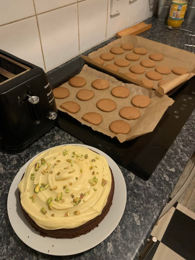 baking through grief (day: ?)