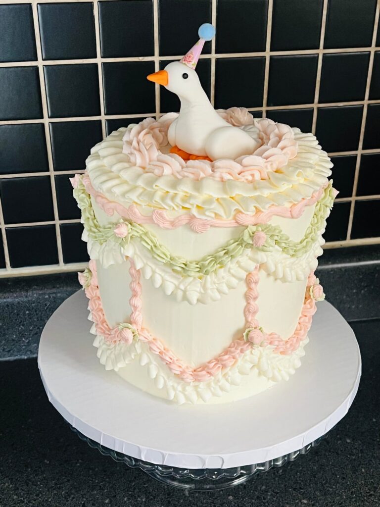 One Silly Goose Cake