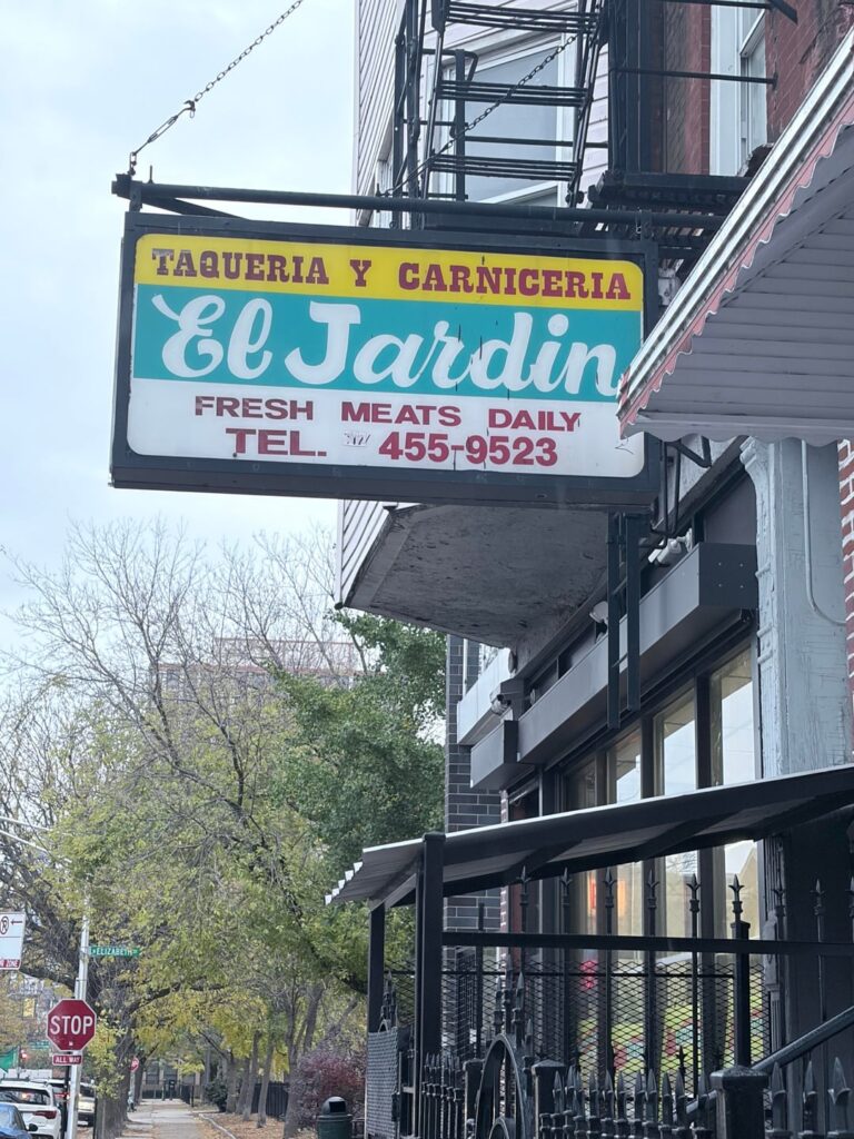 Most underrated taqueria in the city. IYKYK . taqueria El Jardín