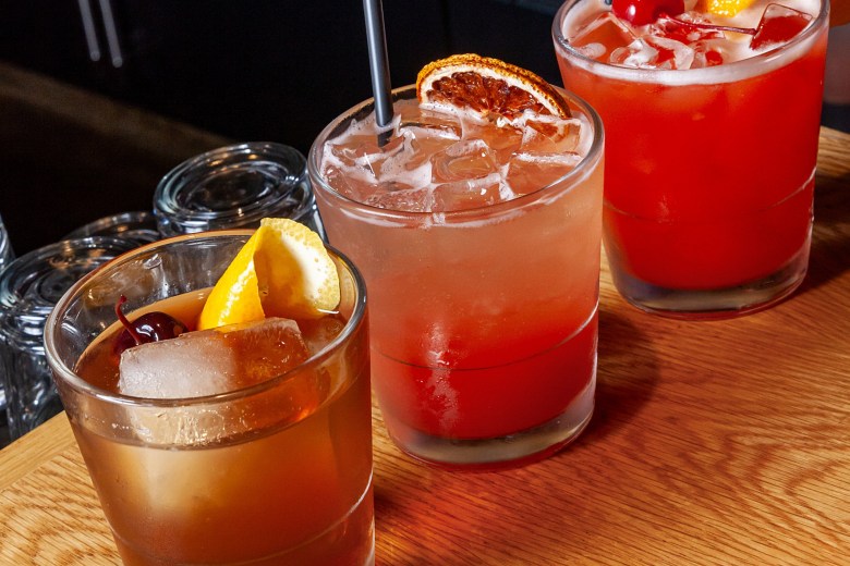 The drink menu includes more than 200 whiskeys and a bourbon-centered cocktail list.