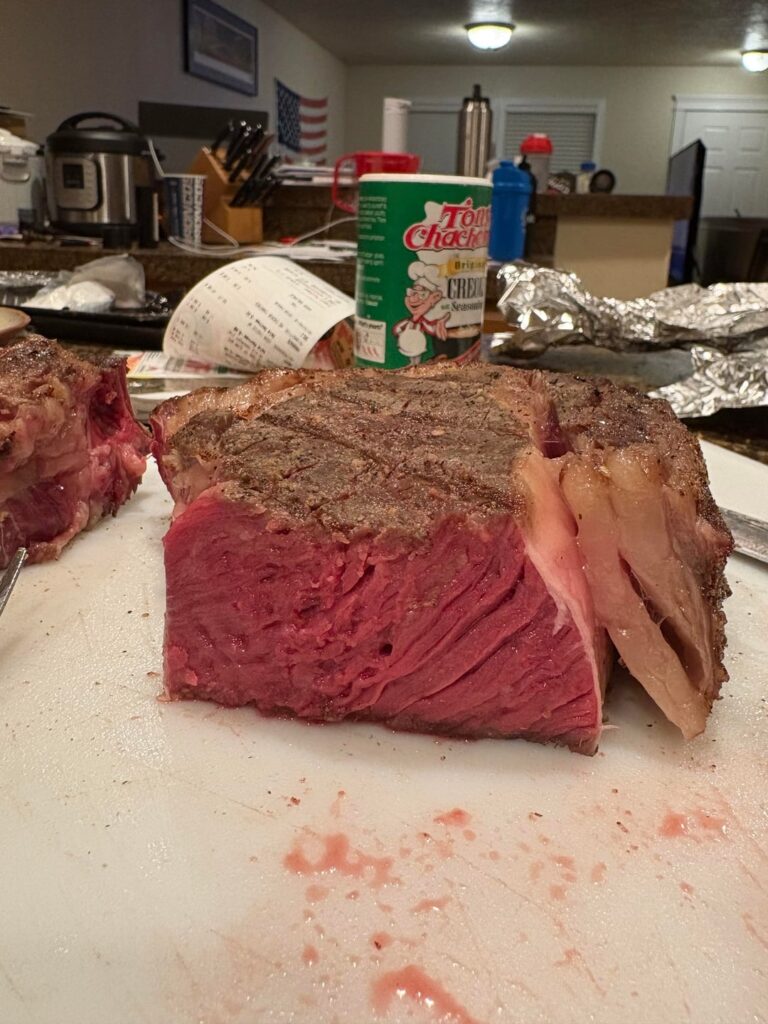 First Tomhawk Steak First Tomhawk Steak