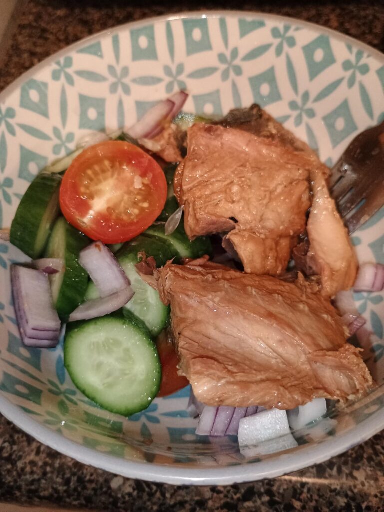 Tinned Japanese broiled mackerel