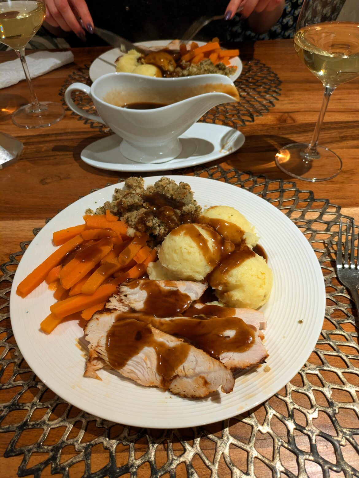 Some pre-Christmas roast Turkey
