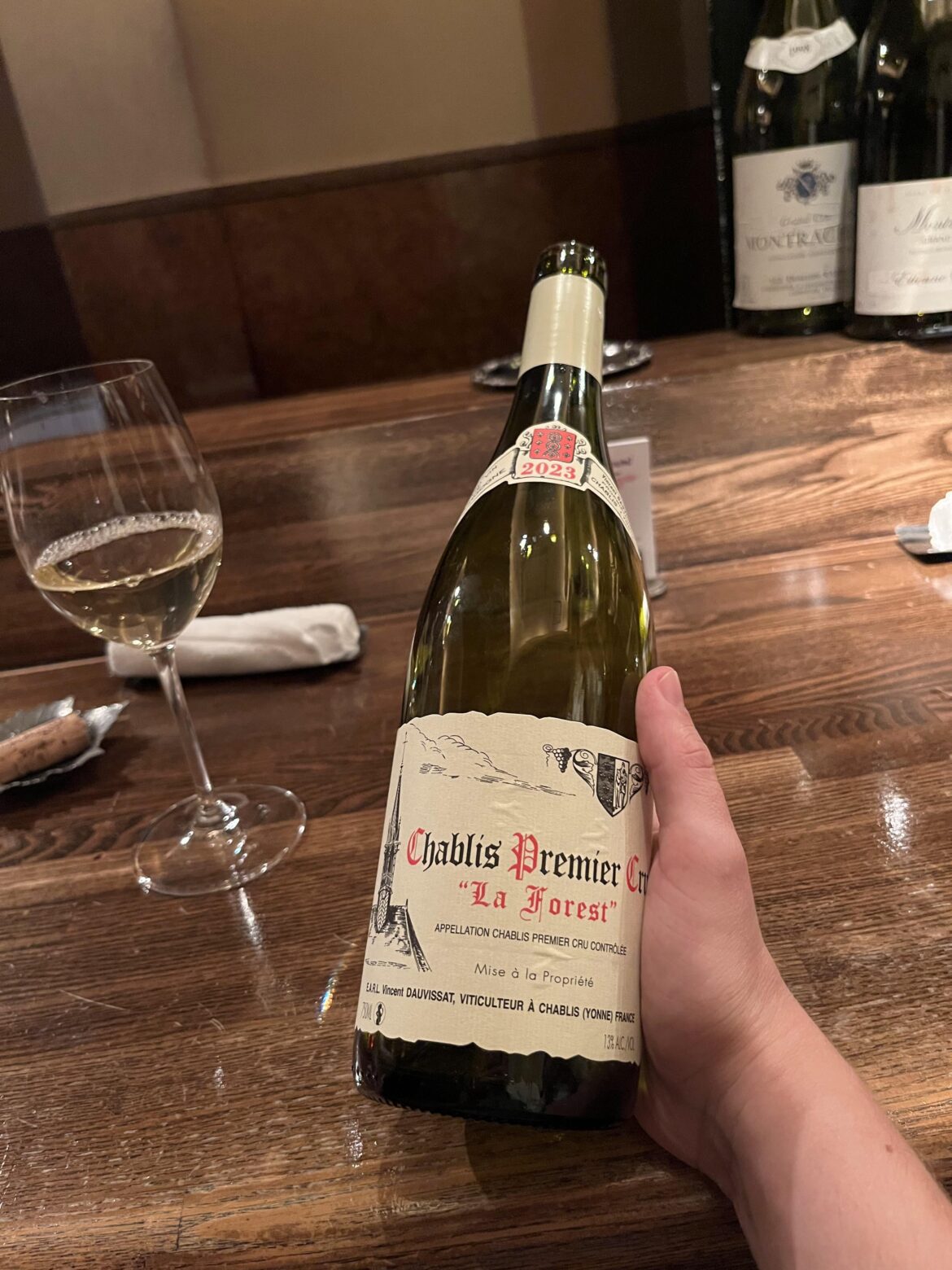 Vincent Dauvissat Chablis 1er Cru La Forest 2023