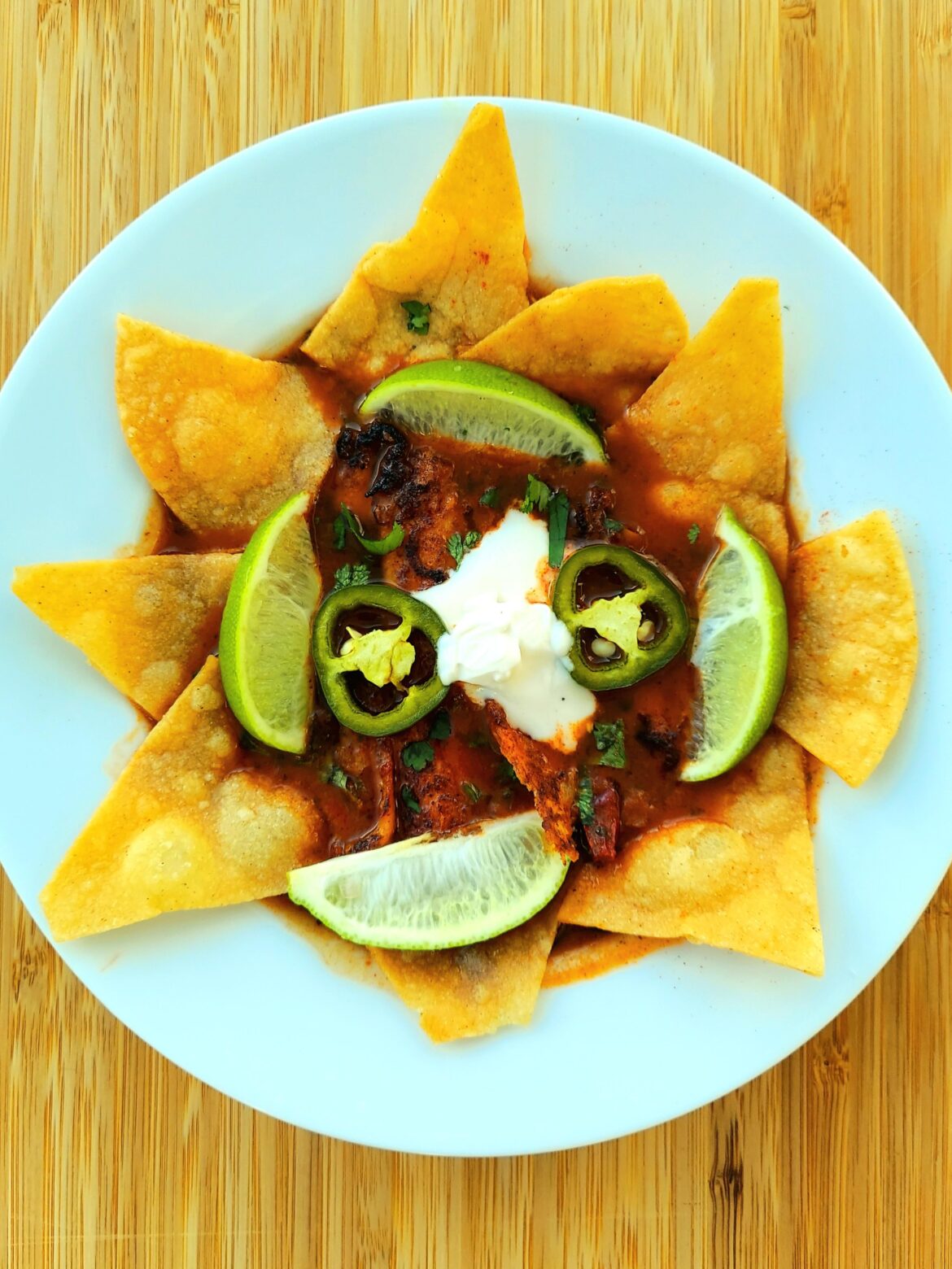 Chick'n tortilla soup