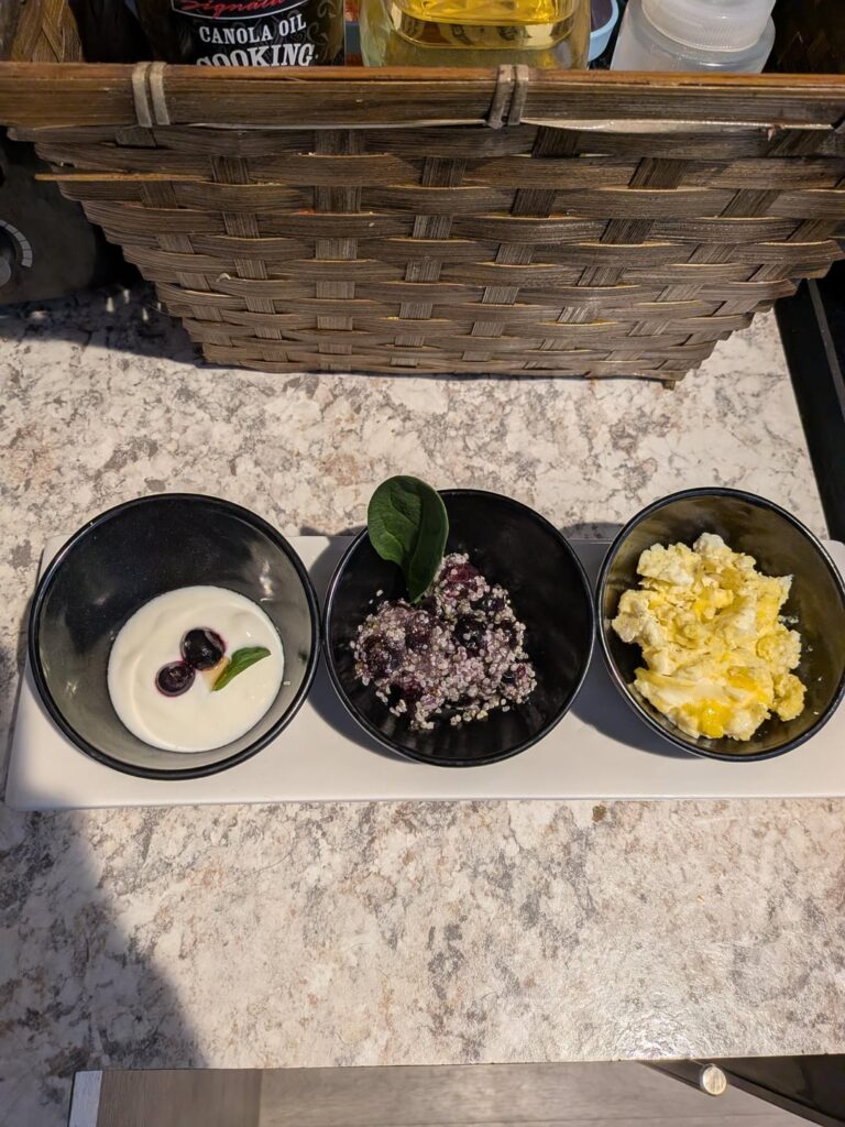 Serving my favorite customer breakfast, love on those you can