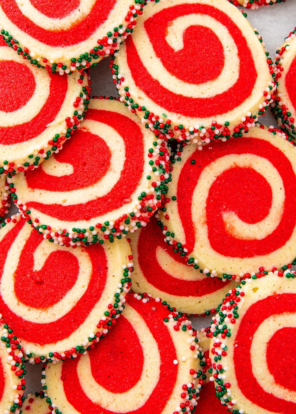 christmas pinwheel cookies