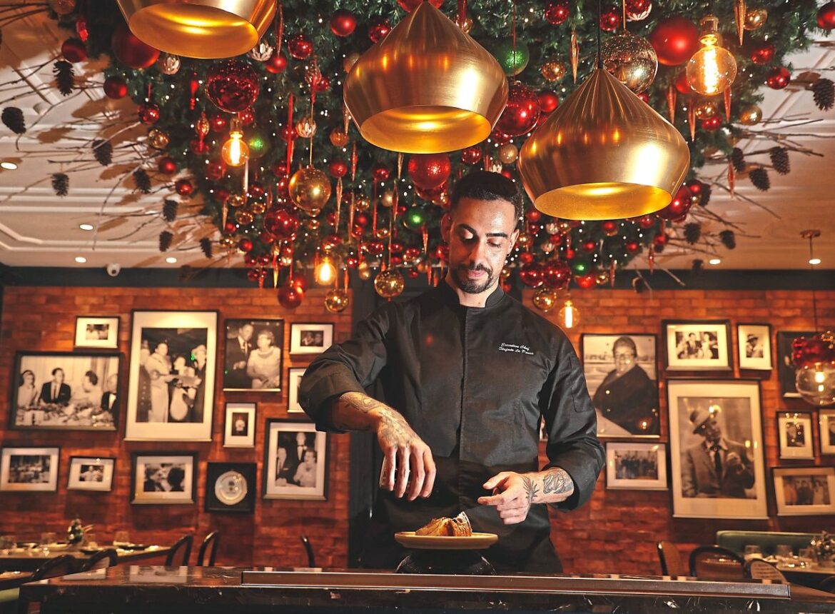 An Italian chef reveals festive staples on his Christmas tables at home