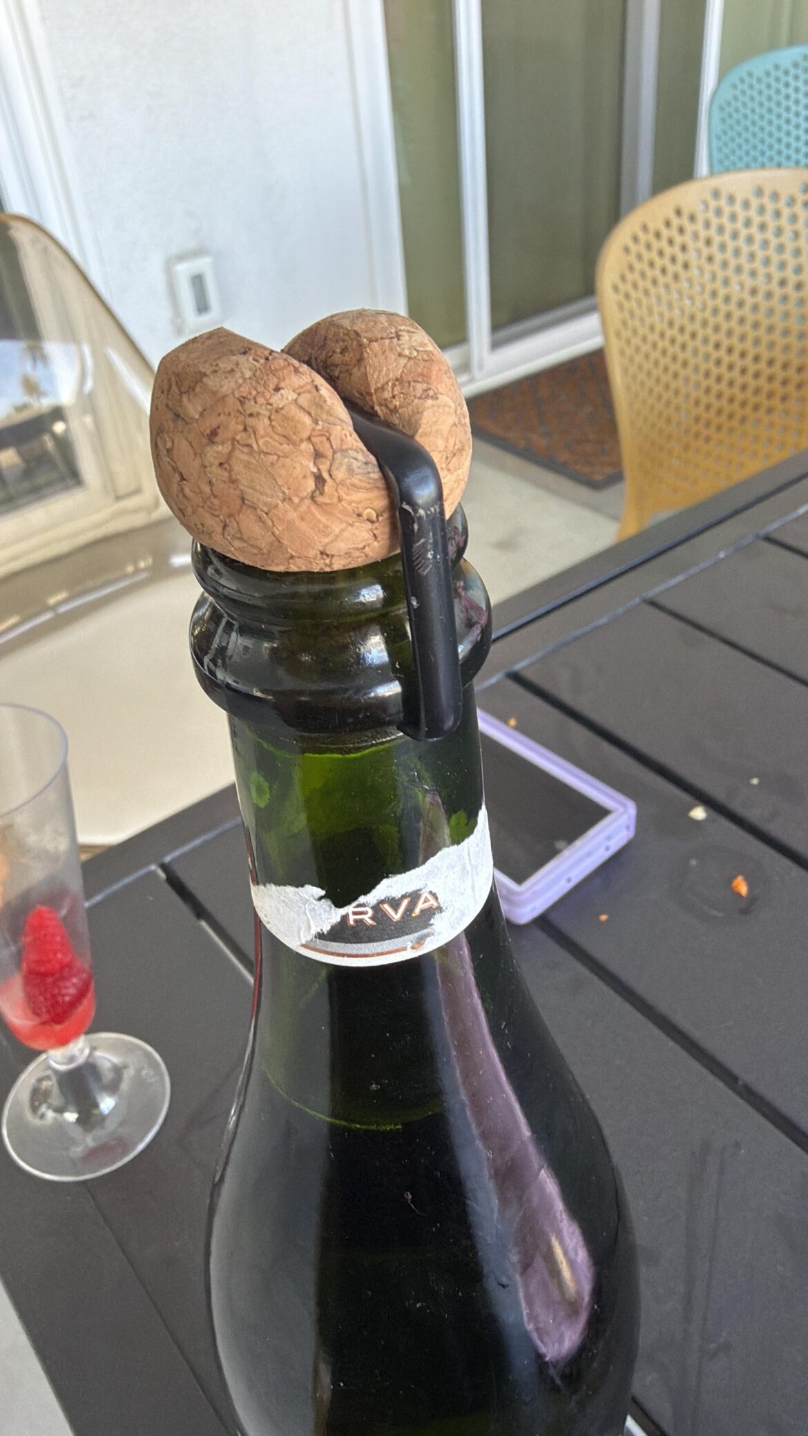 What happened to my bottle and how can I open it?