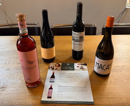 A collection of wine from Plonk Mixed Organic Wine Club