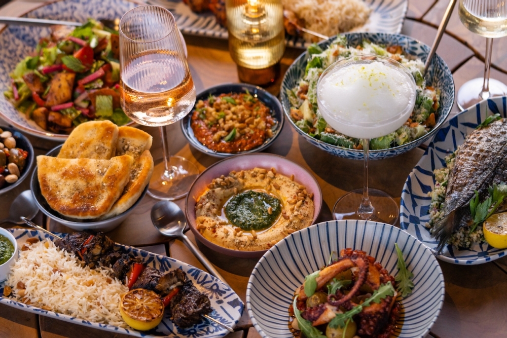 Amaya, Mediterranean-inspired bar and restaurant, now open on Rainey Street Amaya food