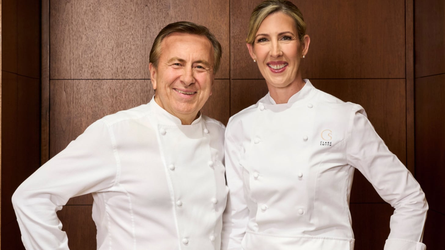 Daniel Boulud and Clare Smyth are being billed as chef partners at upcoming central London hotel Waldorf Astoria London Admiralty Arch