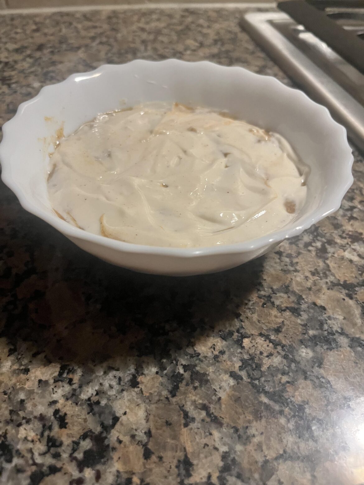 155 calorie pumpkin pie egg white oats with topping!!