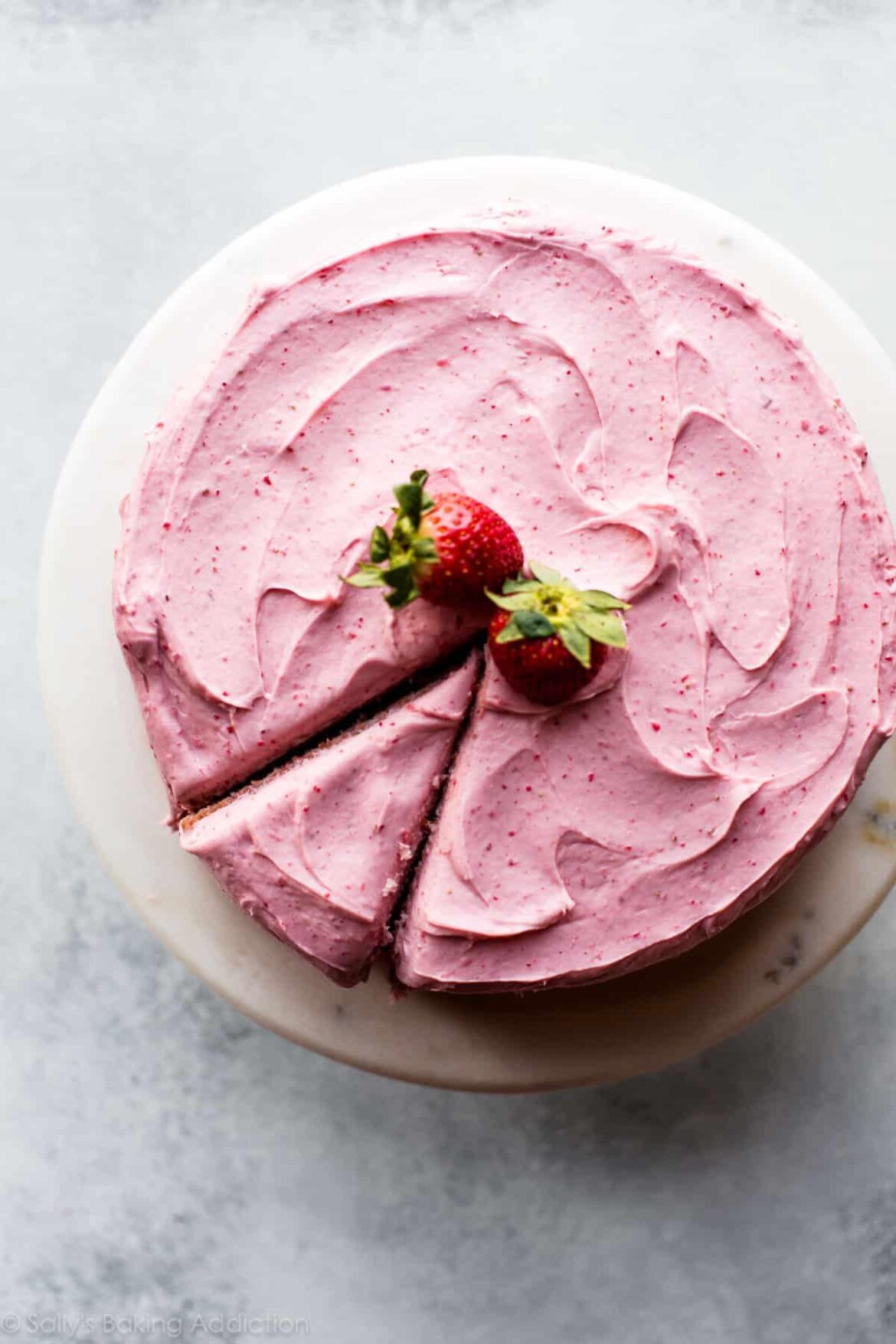 Fabulous strawberry cake
