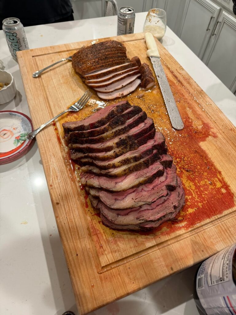 Christmas Prime Rib with bonus Turkey
