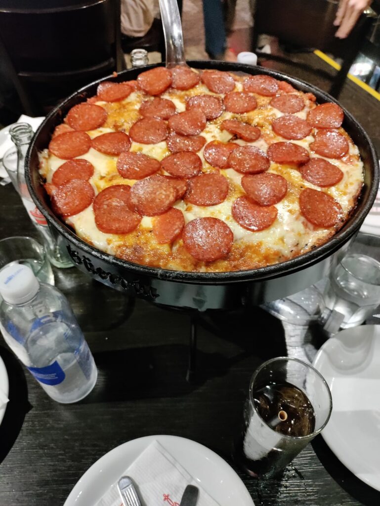 I recently learned that Buenos Aires has outstanding pizza culture