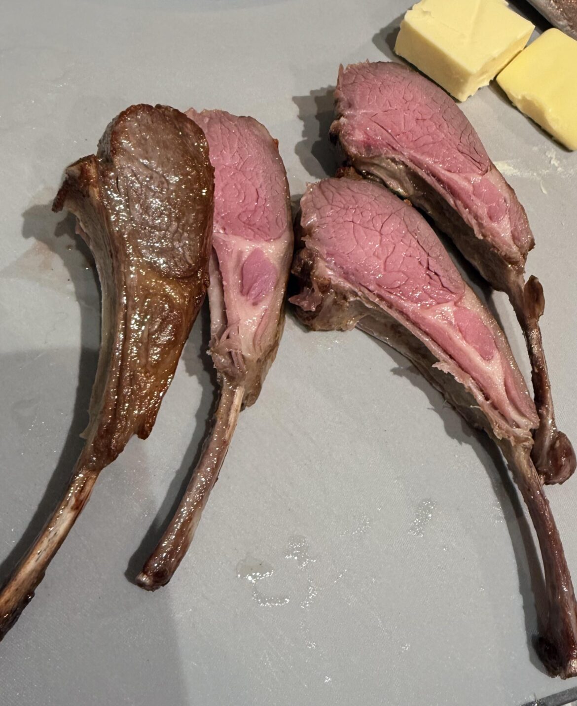 first go at lamb chops first go at lamb chops