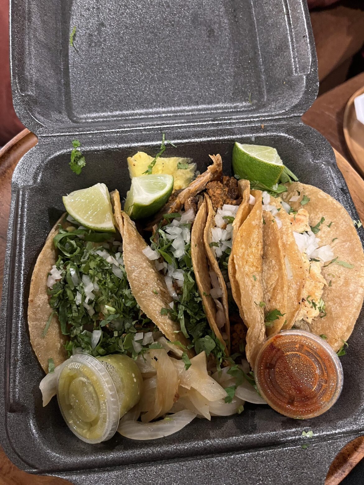 Tacos in Birmingham from a food truck called El Man