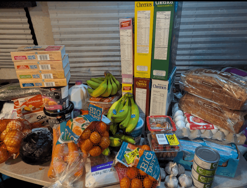 $176.87 – weekly grocery haul for family of 8, BC Canada $176.87 - weekly grocery haul for family of 8, BC Canada