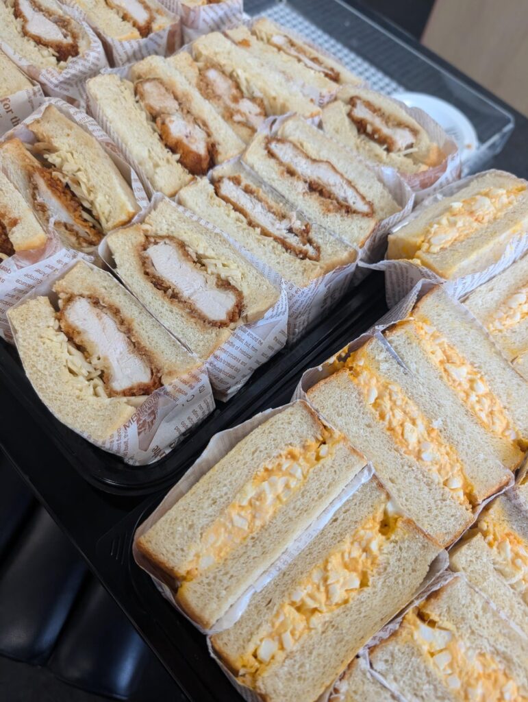 I made Sandos for a work baking competition