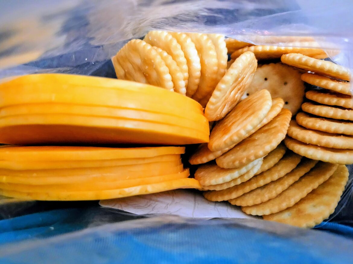 Do you like to snack on cheese and crackers?