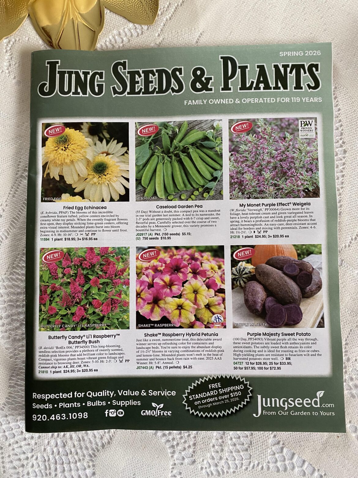 Merry Christmas. Got my first seed catalog on Christmas Eve