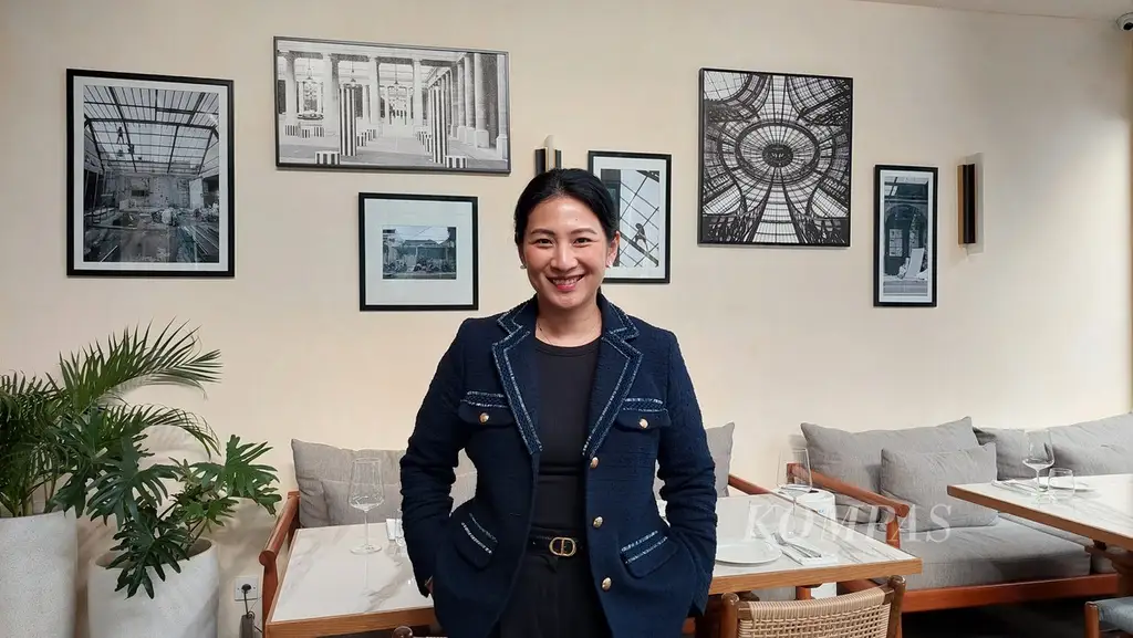 Managing Director of Joelle restaurant Jessica Tedjopranoto was met in the Senopati area, South Jakarta, Saturday (11/10/2025),