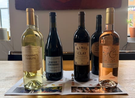 A collection of Firstleaf Classic wine subscription bottles