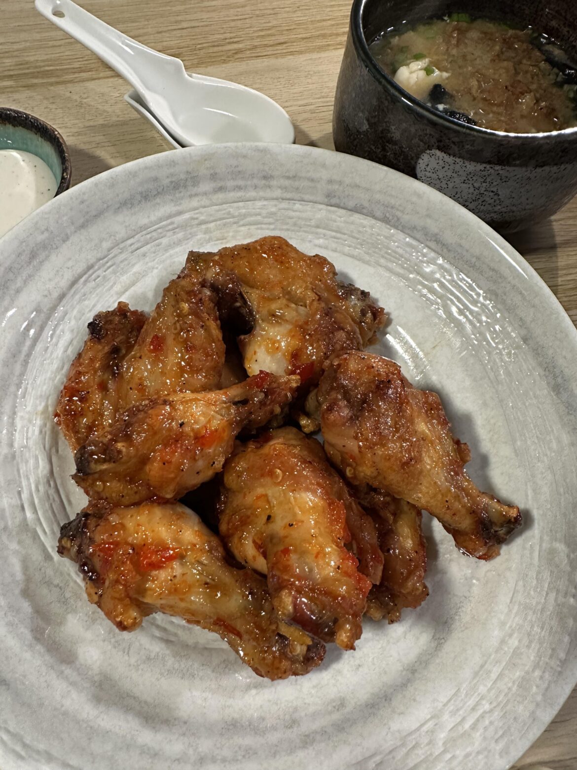 All purpose seasoning + air fryer + sweet Thai chili sauce