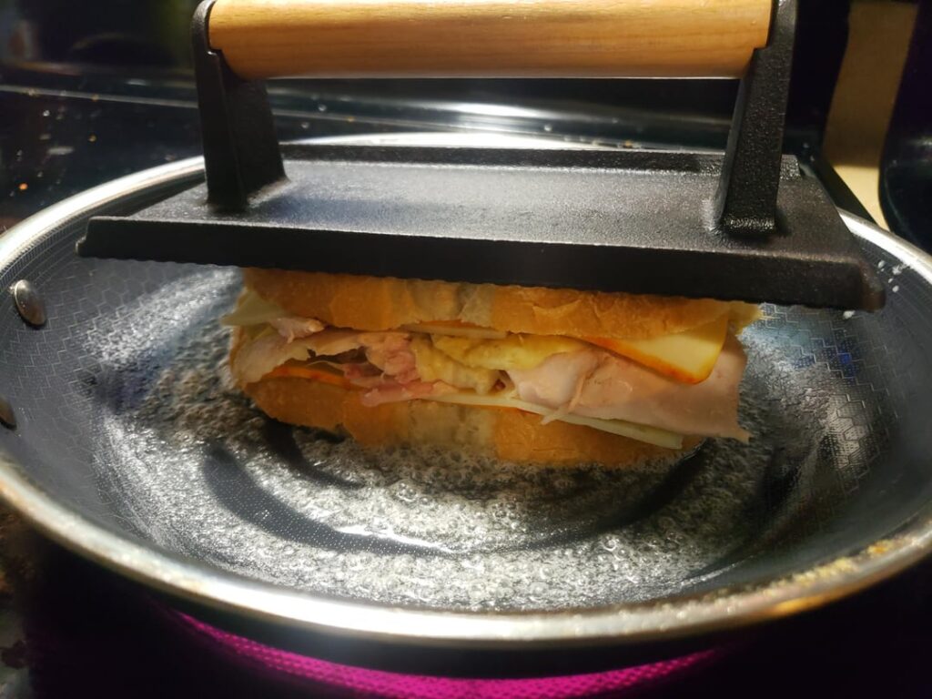 Working on my grilled cheesy chicken and bacon