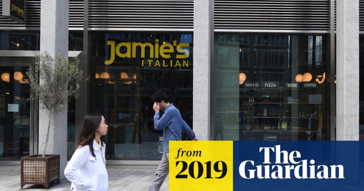 Jamie's Italian struggled for relevance as people changed their habits | Jamie Oliver