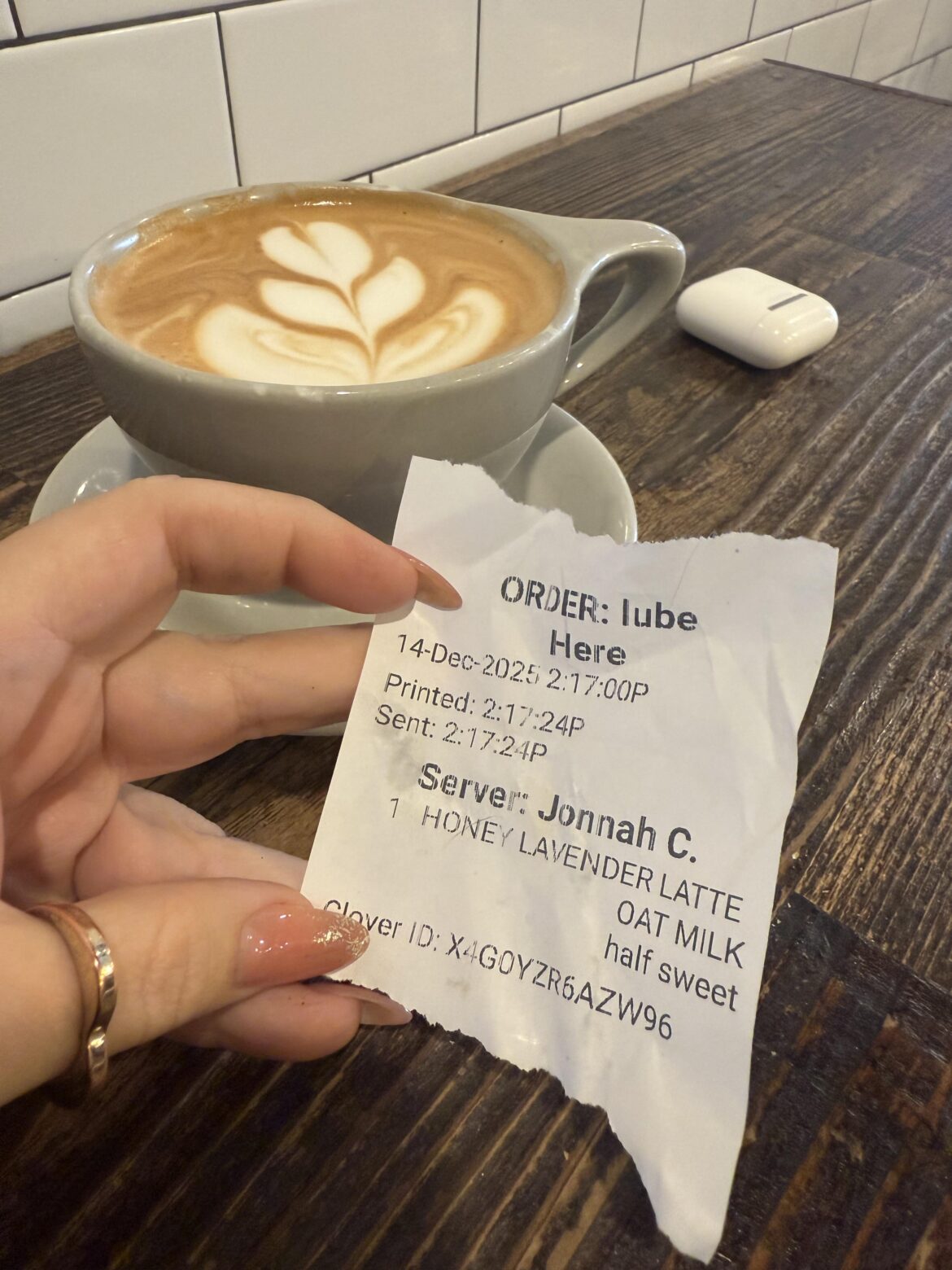 Couldn’t stop chuckling at a coffee shop