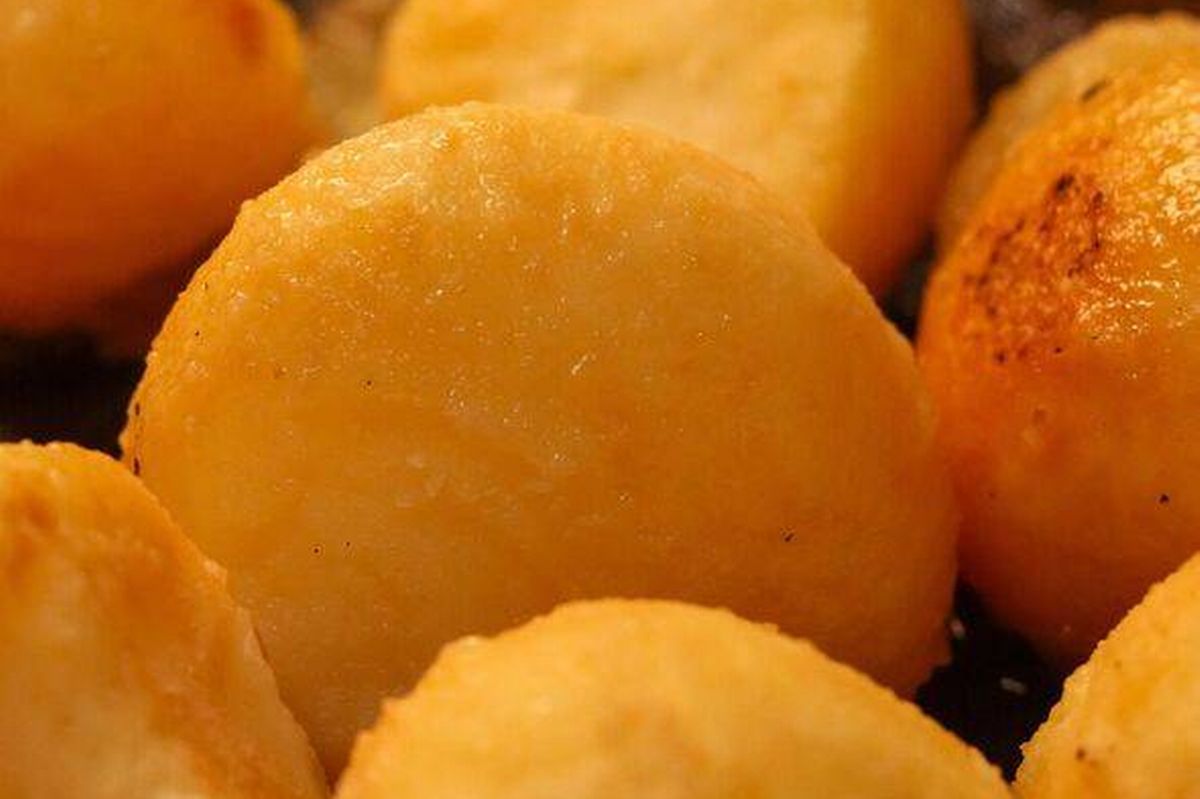 Roast potatoes 