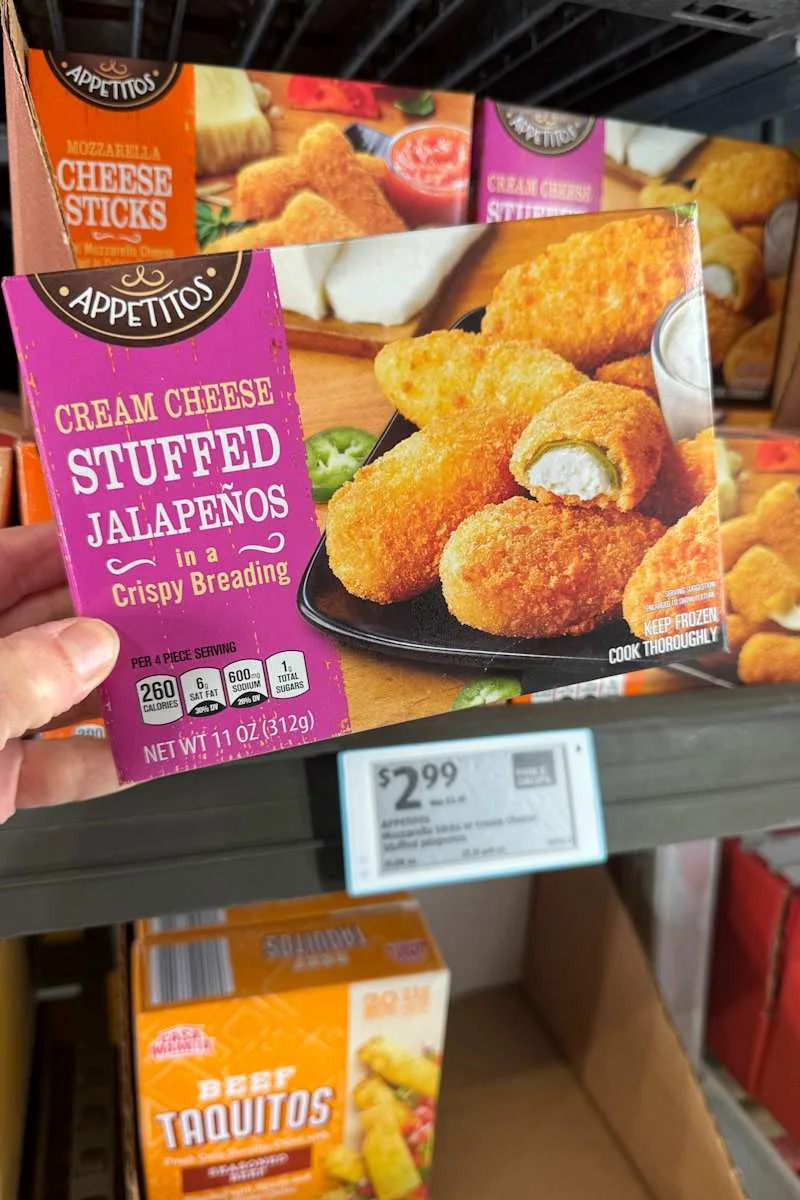 Appetitos Cream Cheese Stuffed Jalapeños.