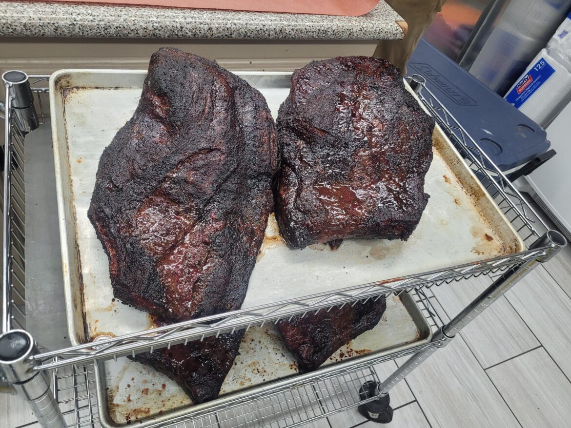 Serving BBQ 2 days after cooking.