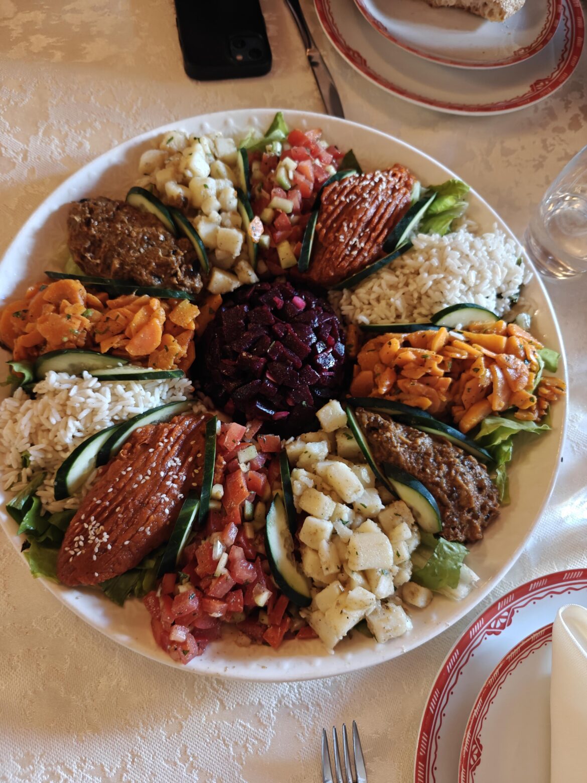 [OC] Moroccan platter
