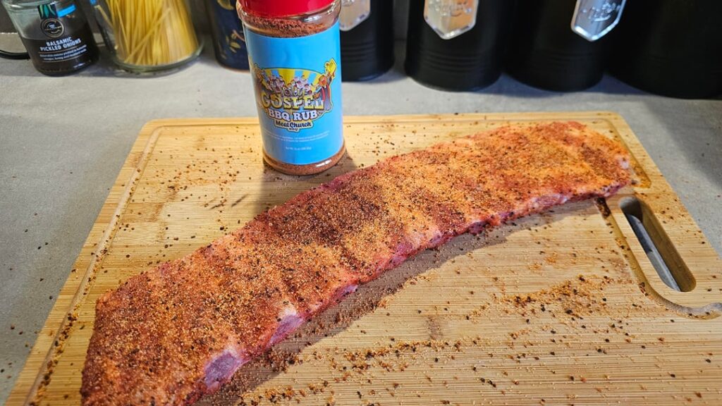 Just a simple no wrap baby back ribs on the KJ