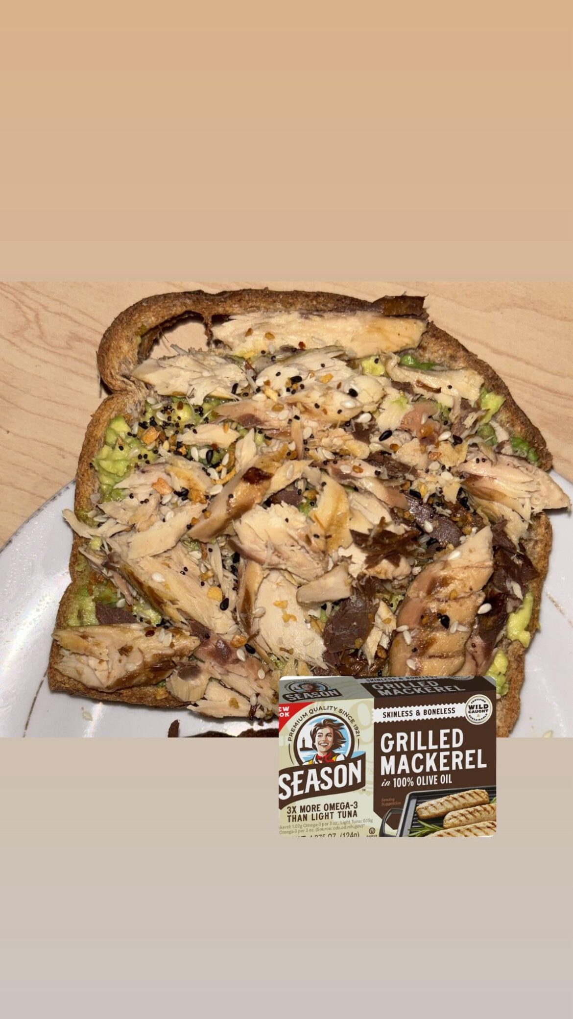 So grateful I gave canned fish a try