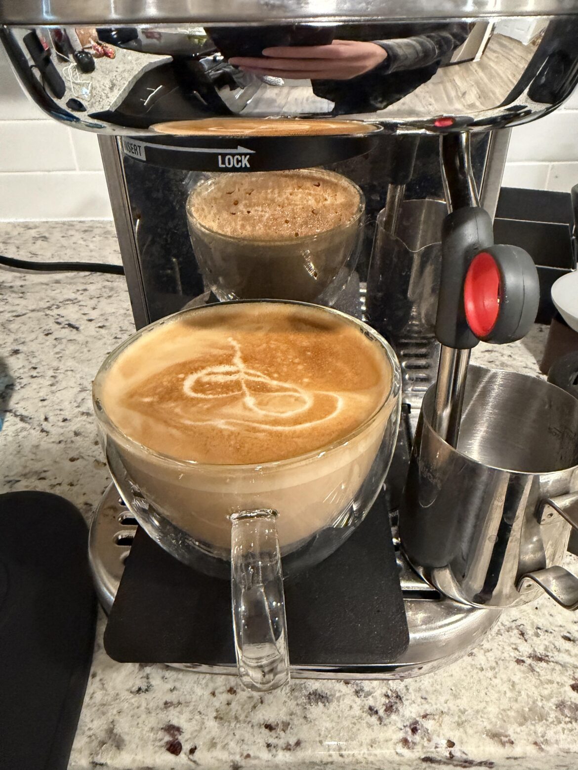 Why do my lattes taste so much better?