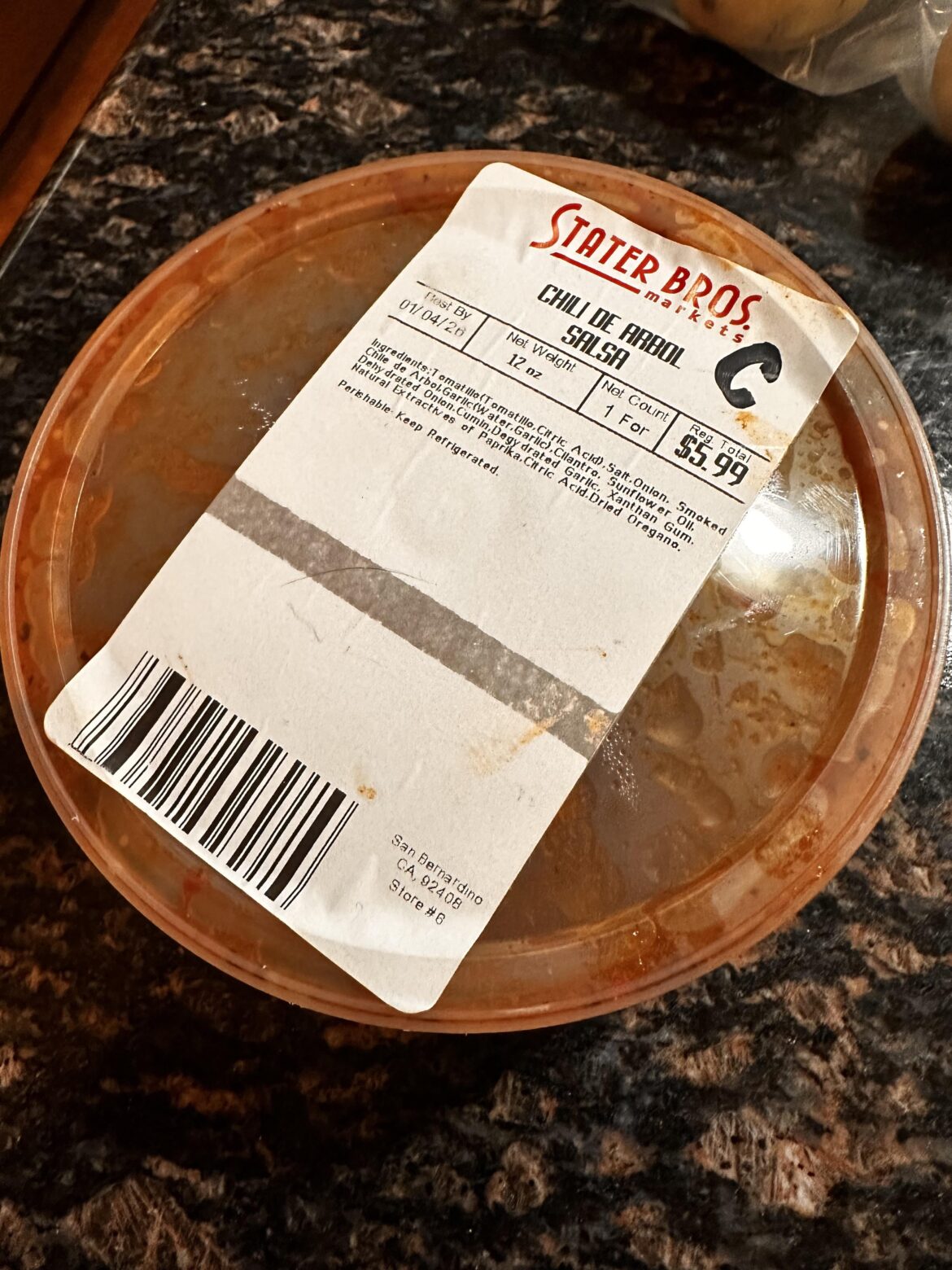 Stater Bros Salsas