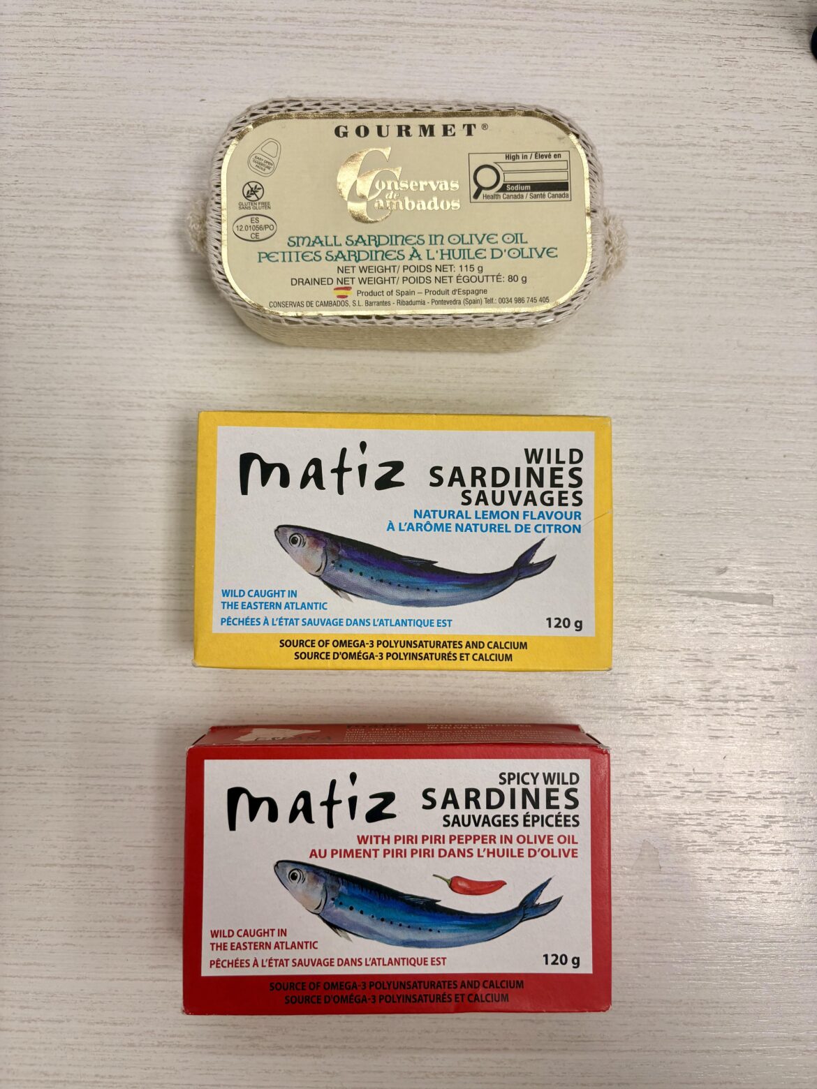 Spanish taster pack - thoughts on these tins?