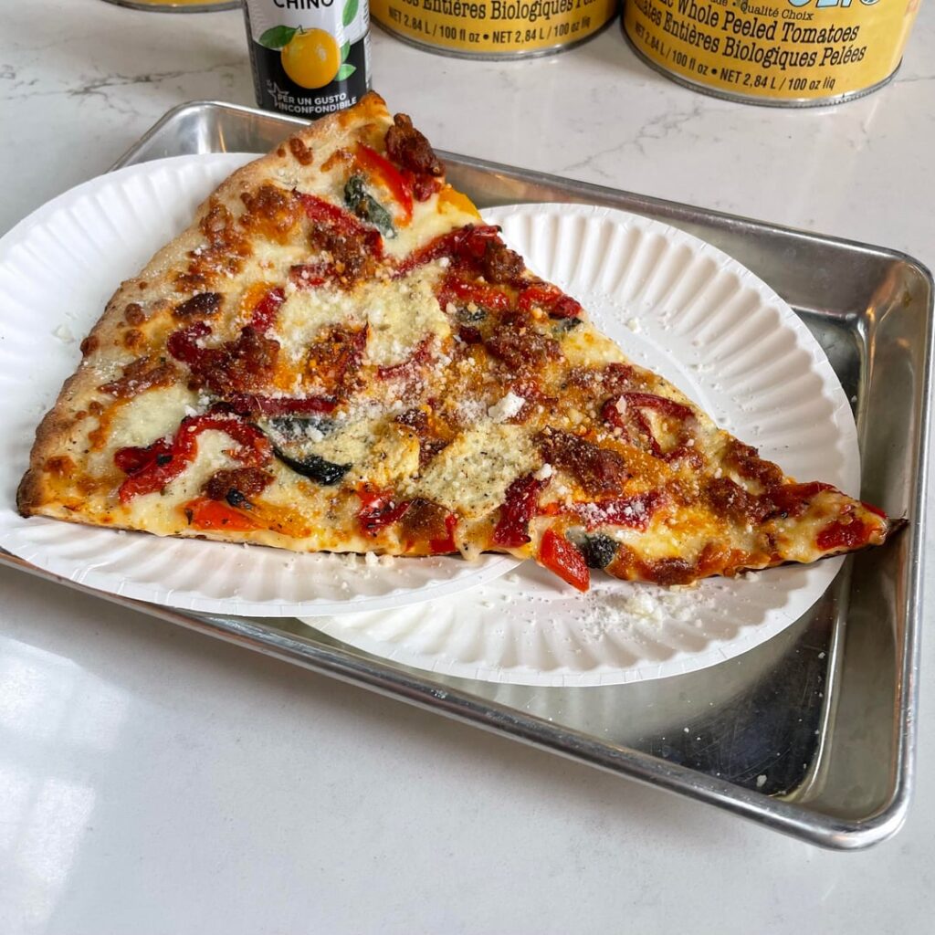 Slice at Bello Pizza in Waterworks