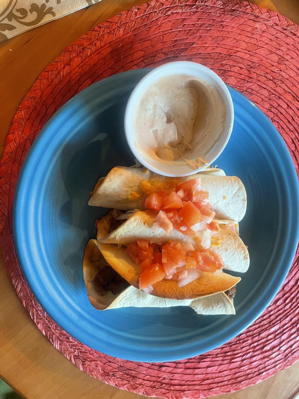 Beef Flautas Supreme