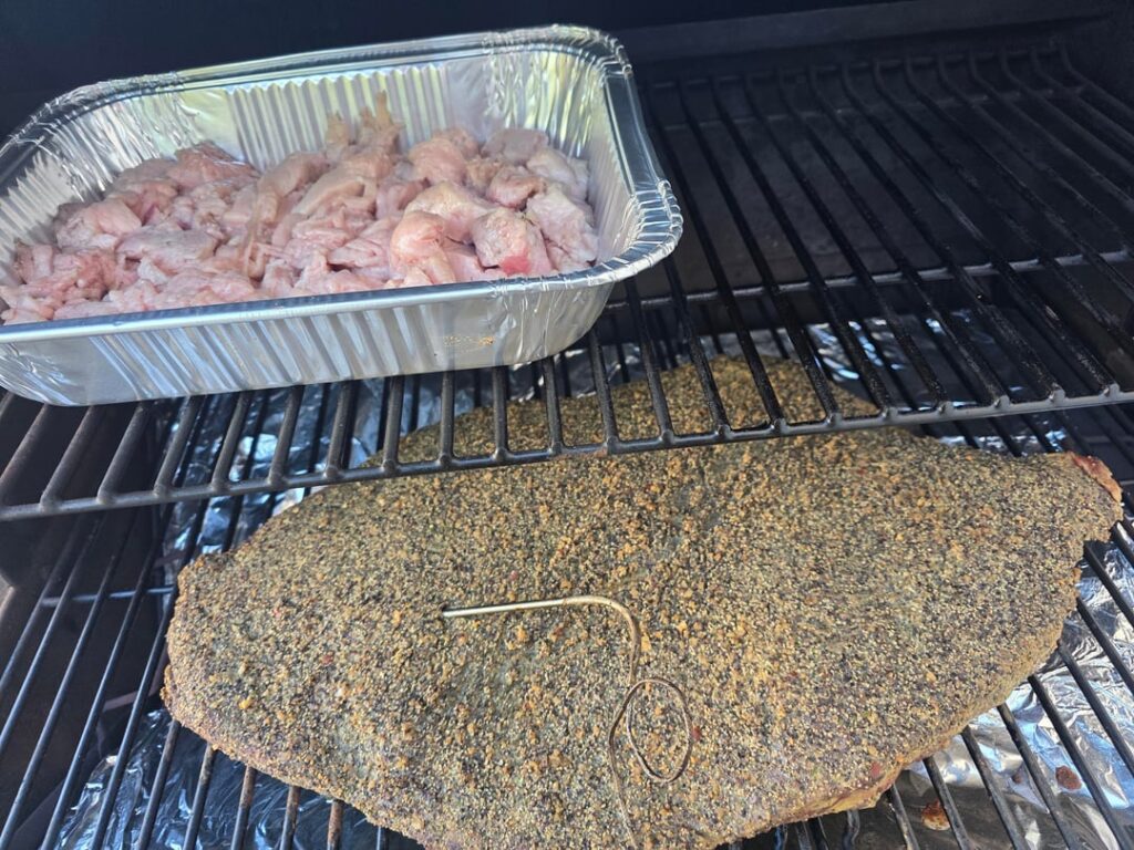 2nd Brisket try..larger size..learned some things with this one...